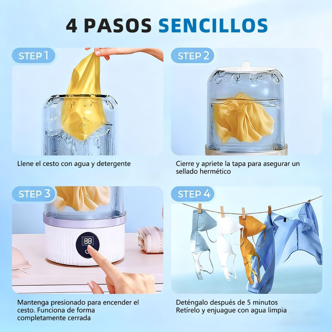 Washly la Mini Lavadora